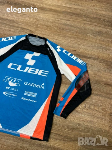 Мъжка ! CUBE Fox Race Pilot  Moto Cross Motocross MTB Cycling Pro Race Top Protected , M размер , снимка 2 - Спортни дрехи, екипи - 54377423