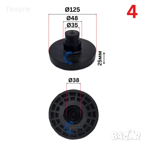 Подложки пружини BMW / БМВ, снимка 6 - Части - 54261586