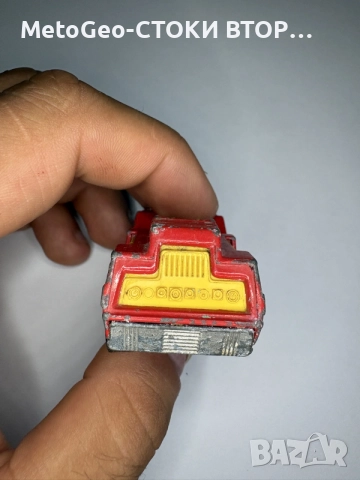 Колекционерска количка Matchbox Superfast No.22 Blaze Buster – Made in Bulgaria българия,мачбокс, снимка 4 - Колекции - 55525924