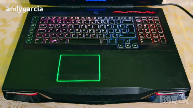 Dell Alienware M18x R1/Intel Core i7-2760QM/NVidia GTX 880m 8GB GDDR5/16GB RAM/250GB SSD+500GB HDD, снимка 10 - Лаптопи за дома - 55505270