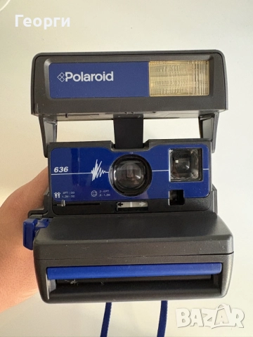 Polaroid 636 close up blue  
