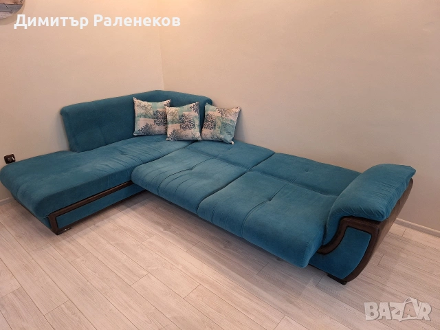 Ъглов диван - Ъглова холова гарнитура, снимка 4 - Дивани и мека мебел - 54339757