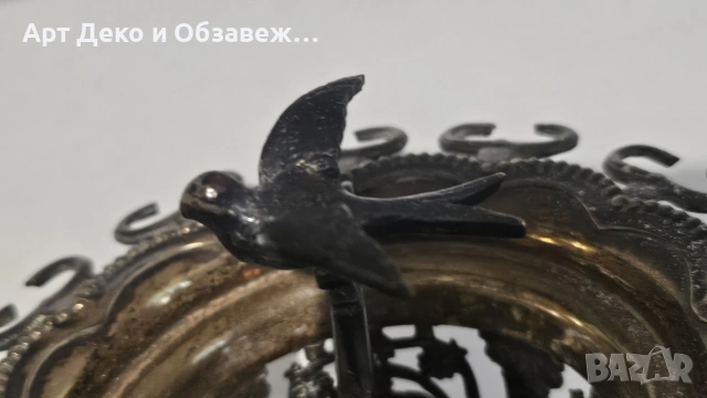 Лъжичник за кафе, снимка 7 - Антикварни и старинни предмети - 54907147