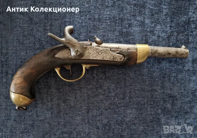 Капсулен пистолет. Модел Tbis 1822, снимка 5 - Антикварни и старинни предмети - 55492414