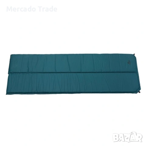 Надуваем дюшек Mercado Trade, За къмпинг, Петролен цвят, 190x65x3 см, снимка 2 - Надуваеми легла - 55180713