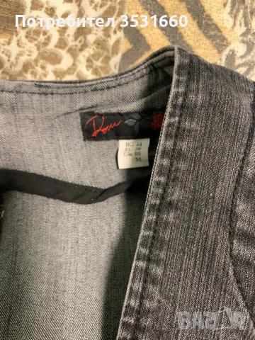 Дамска дънкова рокля ( сукман), снимка 3 - Рокли - 54019849