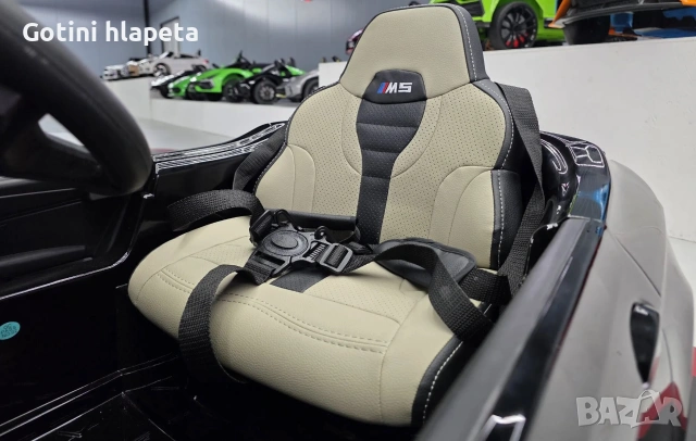 Aкумулаторна кола Bmw M5 Premium 24V/7Ah,500W Drift функция, снимка 6 - Детски велосипеди, триколки и коли - 37299413