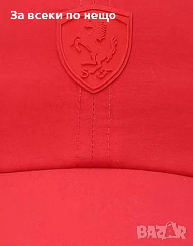 PUMA x Scuderia Ferrari Baseball Cap Red Червена Шапка С Козирка Код P2498, снимка 3 - Шапки - 54446413