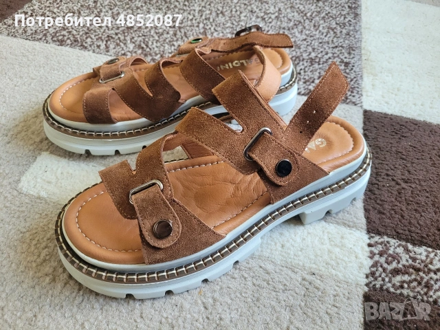 дамски велурени сандали 37-38