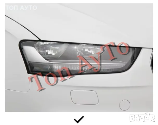 Стъкла Капаци Фарове Ауди А4 Audi A4 b8.5 Audi 2012 - 2015 Фейслифт Комплект Стъкла Фарове Капаци, снимка 6 - Аксесоари и консумативи - 55636852