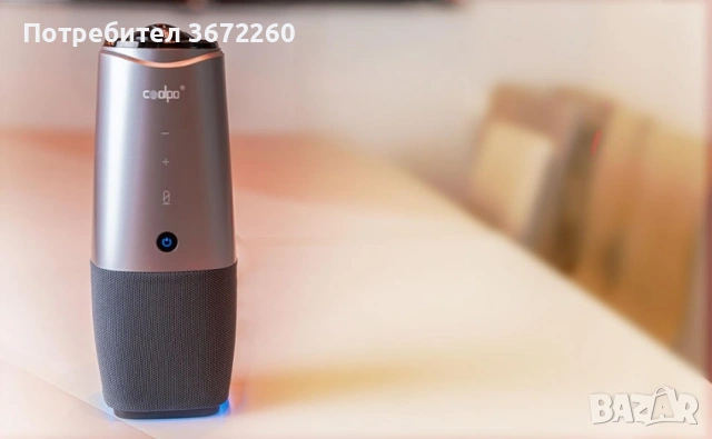 Coolpo AI Huddle Pana 4K 360⁰ камера за видеоконференции с микрофон, говорител и изкуствен интелект, снимка 2 - IP камери - 54536246