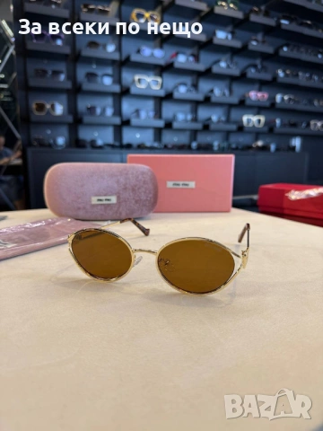 Miu Miu Слънчеви Очила С UV400 Защита - Различни Цветове Код SK1607, снимка 3 - Слънчеви и диоптрични очила - 54668010