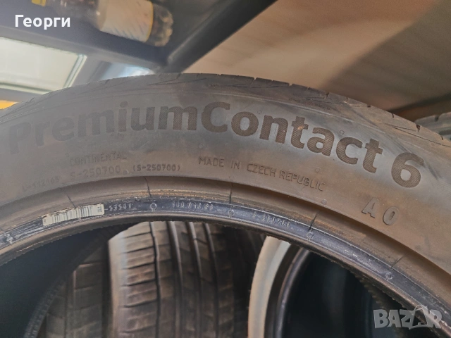 2бр. летни гуми 245/45/19 Continental, снимка 4 - Гуми и джанти - 54164667