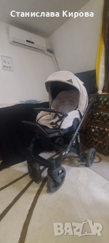 Бебешка количка 2 в 1 Ateso Milu Kids, снимка 10 - Детски колички - 53871854