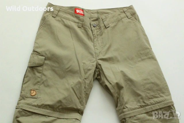 FJALLRAVEN G-1000 Karla Zip-off pants - дамски туристически панталон, размер L-XL, снимка 2 - Спортни екипи - 54627187