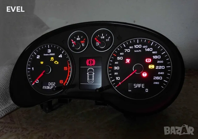 Километраж Audi A3 8P / Ауди А3 8П, снимка 3 - Части - 54828778