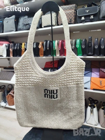 плажни чанти ysl saint laurent prada miu miu , снимка 8 - Чанти - 54372913