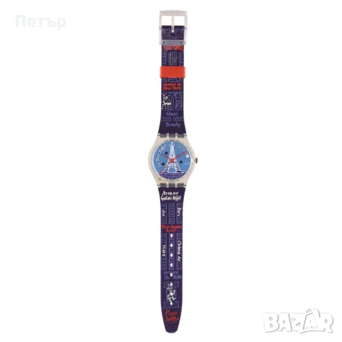Рядък Swatch "Titi Parisien" (GK276) – Колекционерско състояние!, снимка 2 - Дамски - 54697607