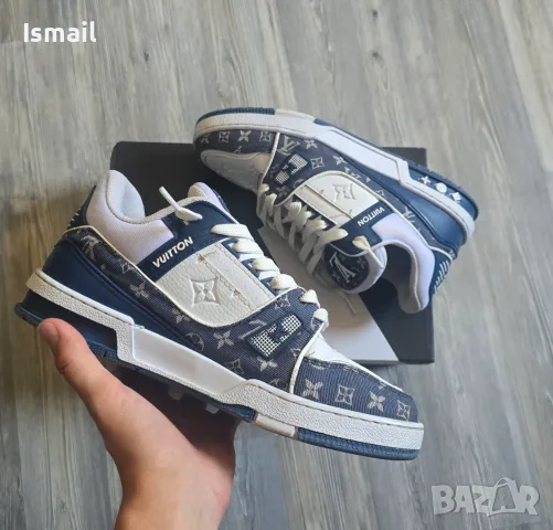 Louis Vuitton LV Trainers Monogram Denim (Blue)