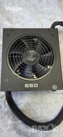 Топ захранване 650w Evga 650 GQ, снимка 2 - Захранвания и кутии - 54314319