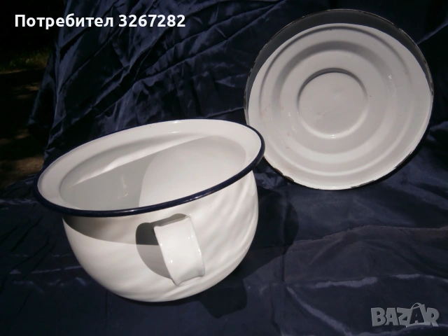 Гърне,Цукало,Емайлирано,Старинно