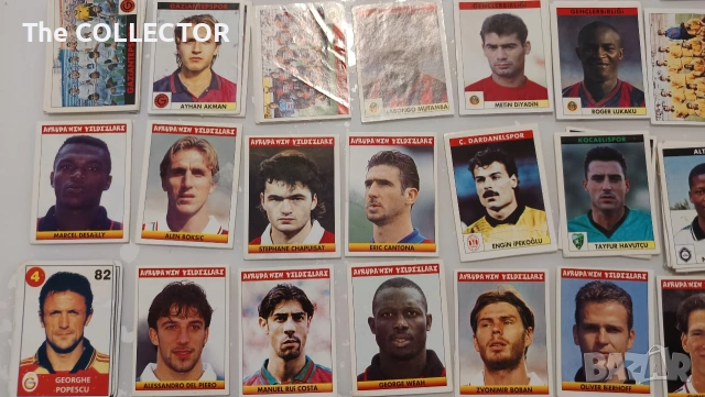 Ретро футболни стикери Panini Лига Турция 1996/1997 - 110 бр., снимка 2 - Колекции - 54646969