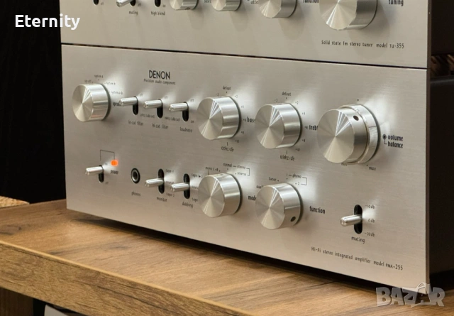 Denon PMA-255 + Denon TU-355 / Усилвател + FM Стерео тунер, снимка 7 - Ресийвъри, усилватели, смесителни пултове - 54431088