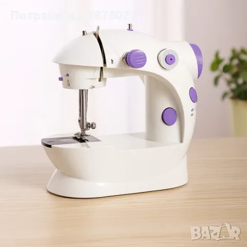Многофункционална шевна машина с 5 програми. Размери - 220*130*210(мм). Защитен предпазител на иглат, снимка 11 - Други - 55373237
