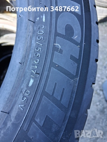 205 55 17 Michelin 2бр летни , снимка 4 - Гуми и джанти - 54440300