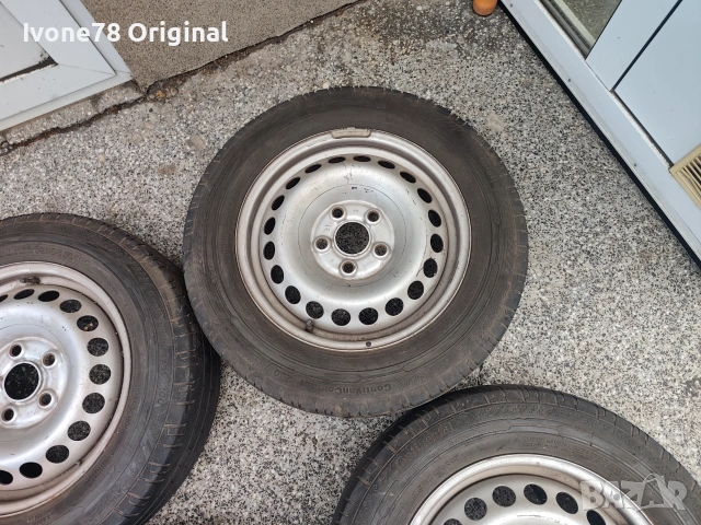 ПРОМОЦИЯ АЛУМИНИЕВИ ДЖАНТИ от VW GOLF 5 5x112 15цола.Отлично състояние., снимка 7 - Гуми и джанти - 55179799