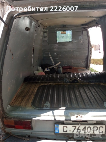 Продавам микробус VW Transporter T3, товарен, 1,6 дизел, модел 1982 г. , снимка 5 - Бусове и автобуси - 55071471