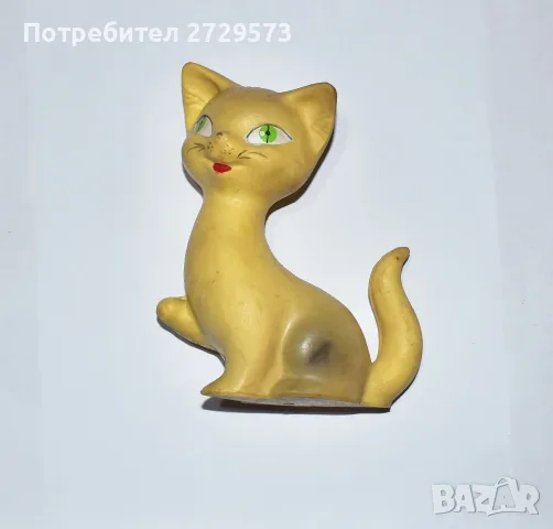 Стара гумена играчка - Котка, Коте 