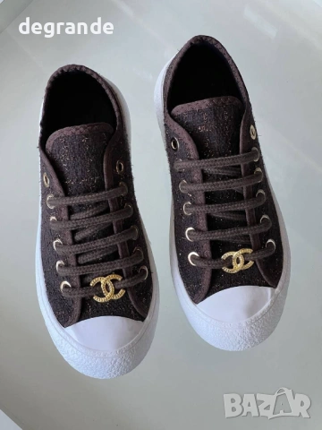 👟Дамски маратонки Chanel, снимка 2 - Маратонки - 54790972