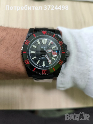 Часовник Seiko mod , снимка 2 - Мъжки - 54379336