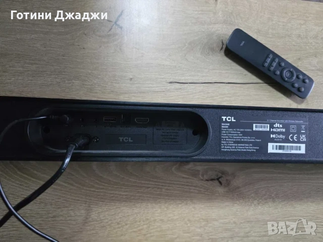 Soundbar TCL S643W 3.1 240W Bluetooth Гаранция, снимка 3 - Аудиосистеми - 54229899