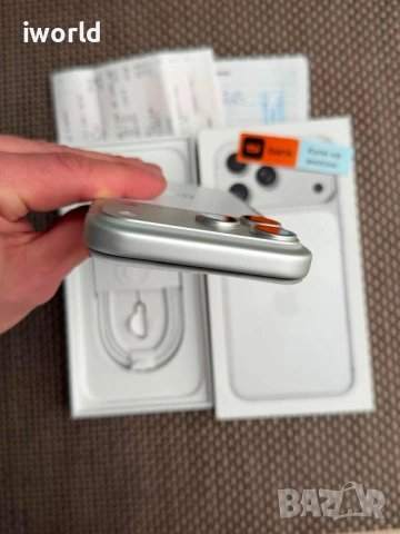 24мес гаранция❗️ Iphone 17 PRO MAX ❗️Лизинг от 41Е/мес ⚠️silver 256gb, снимка 10 - Apple iPhone - 54868972