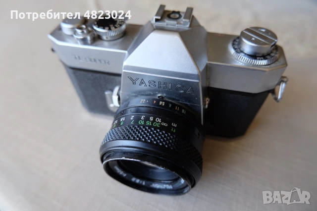 Yashica camera & Fujinon 50mm f2.2. M42 Mount, снимка 3 - Фотоапарати - 54492675