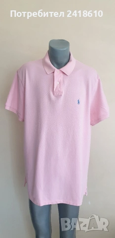 POLO Ralph Lauren Pique Cotton Slim Fit Mens Size 2XL НОВО!ОРИГИНАЛ! Мъжка Тениска!, снимка 4 - Тениски - 54424204