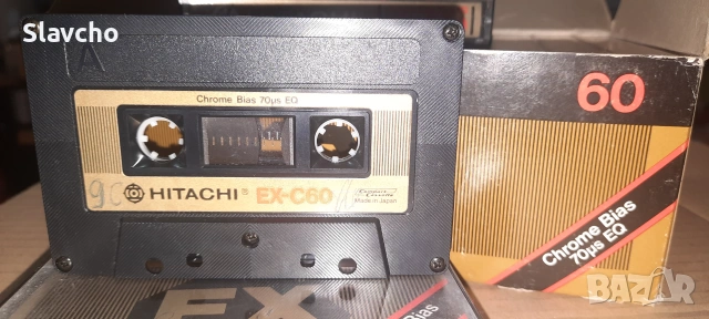 Аудио касети - Hitachi EX-C60/ 12 PCS./ Chrome/ Ultra-Dynamic Cassette Tape, снимка 9 - Аудио касети - 54992004