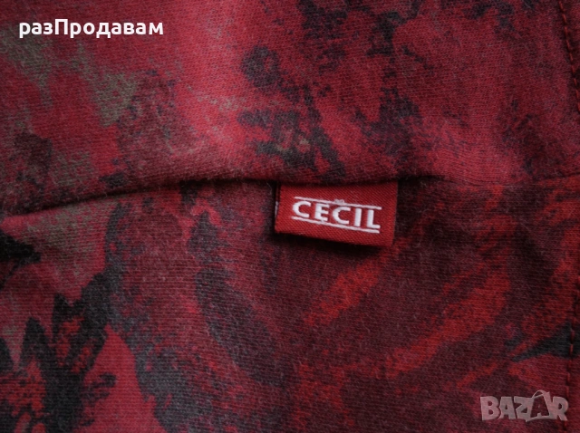 Дамска Блуза- ластична- Vintage- марка CECIL- Germany- 100 % Памук, снимка 9 - Туники - 54607293