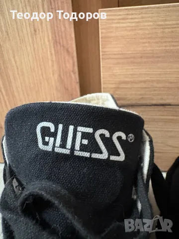 Мъжки кецове Guess 44eu, снимка 5 - Кецове - 55436463