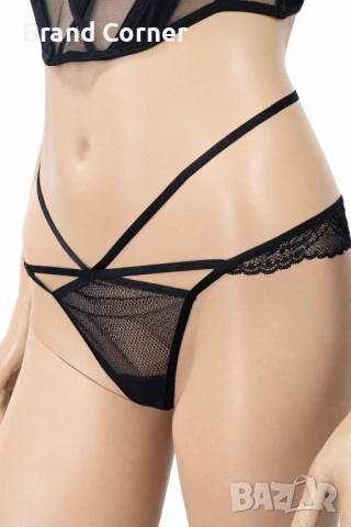 Hunkemöller дамско долнище с дантела и тънки ленти – размер M, снимка 2 - Бельо - 54516279