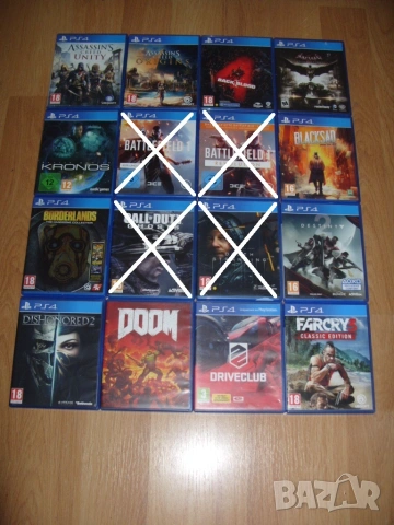 Игри за PlayStation 4, PS4 Част 3 - 12.78 € / 25лв за брой