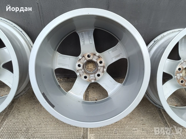 ОРИГИНАЛНИ джанти 17 ' цола 5x112 AUDI A4 A5 A6 / АУДИ VW 7,5J ET28, снимка 14 - Гуми и джанти - 54856639