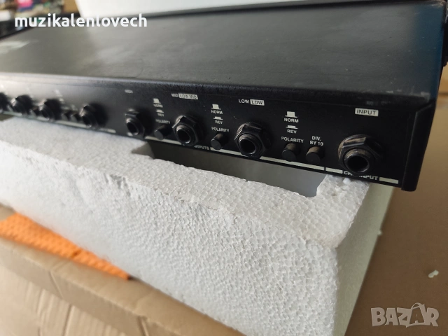 Audio Logic X34 (JBL M553) Professional Active Crossover (Made in USA) кросоувър процесор, снимка 7 - Ресийвъри, усилватели, смесителни пултове - 55143268