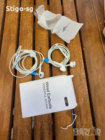 Кабелни слушалки Lightning за iPhone – нови 2 броя, снимка 3 - Аксесоари за Apple - 55511865
