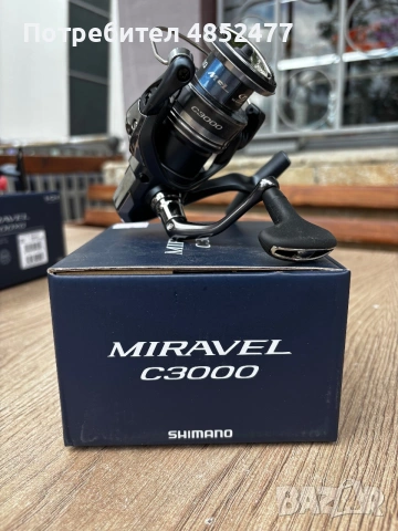 Макара ShimanoMiravel C3000, снимка 3 - Макари - 55174728