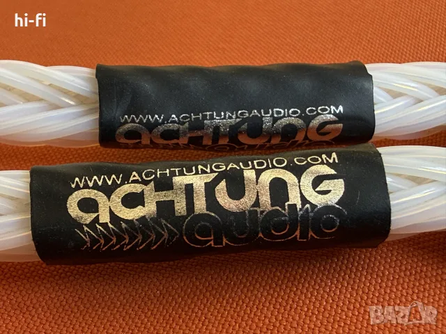 Achtung Audio Phono Interconnects / Аудио кабели, снимка 9 - Ресийвъри, усилватели, смесителни пултове - 55468351