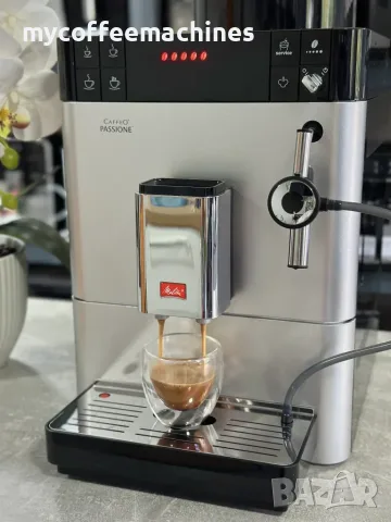 Кафемашина Melitta Caffeo Passione, снимка 5 - Кафемашини - 55629525