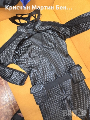 Костюм от 4 части кожа , снимка 4 - Гащеризони - 54350447